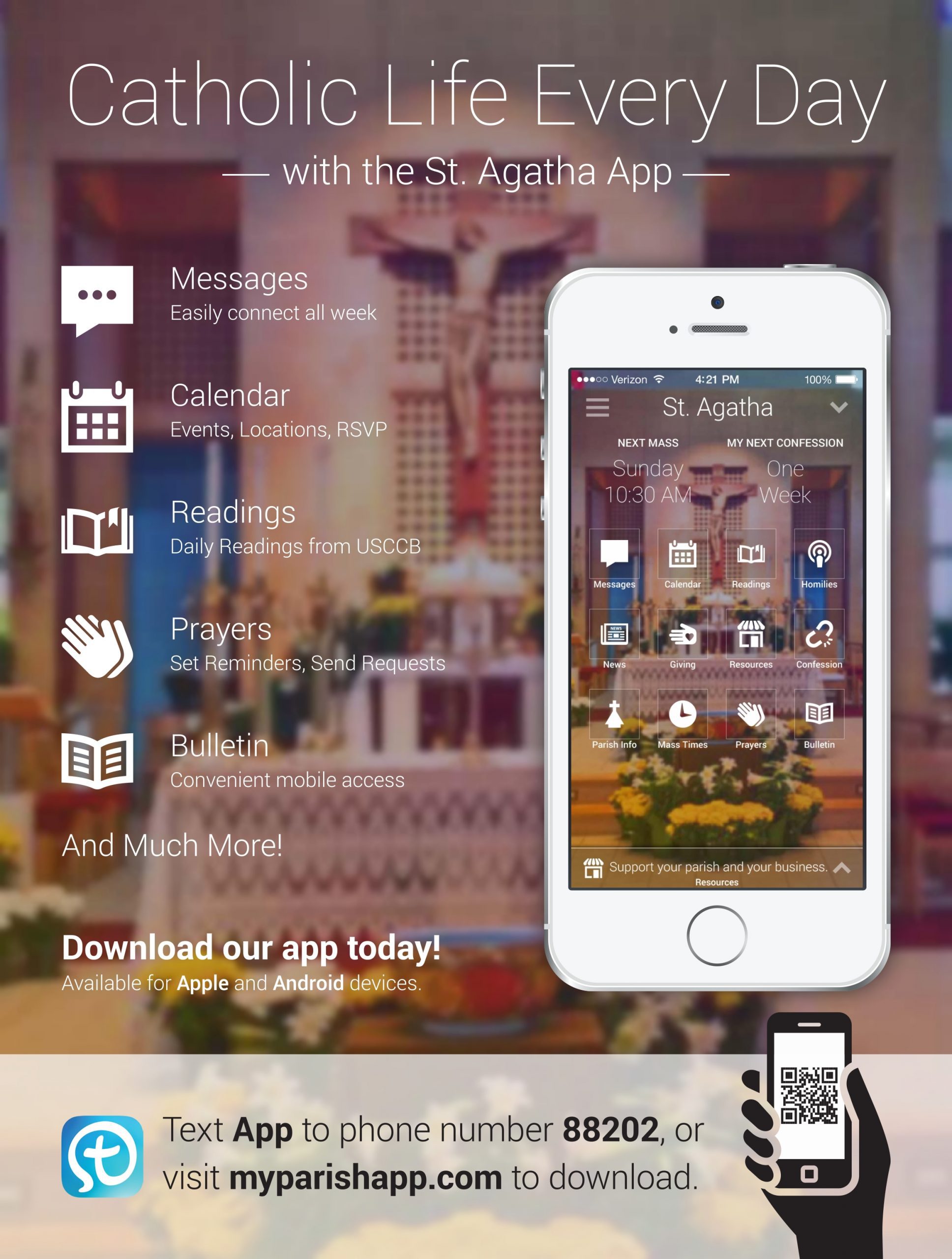 myParish App St. Agatha Catholic Parish
